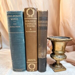 Antique Poetry Book Bundle